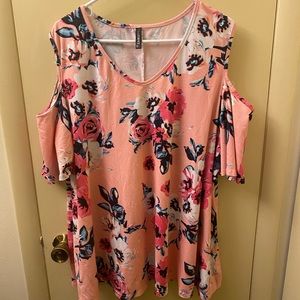 Cold Shoulder Floral
